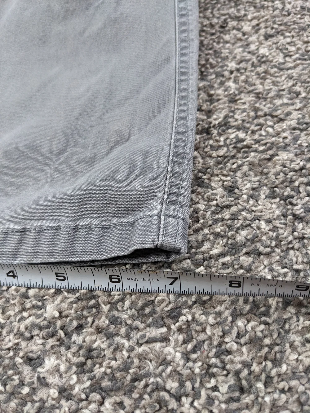 Kuhl Pants Kanvas Jean Patina Dye Stretch Hiking Gray Mens 32x30 5114
